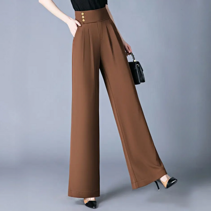 Rose High Waist Wide Leg Pants