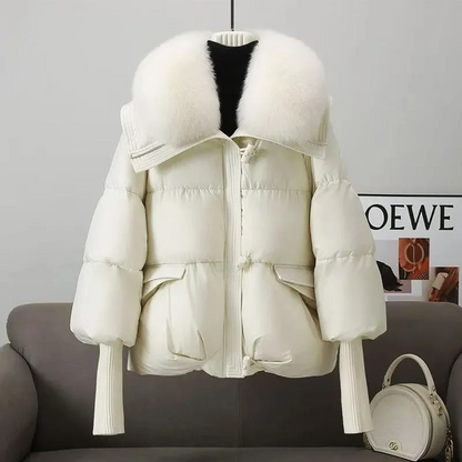 Isabella Fur Collar Puffer Jacket