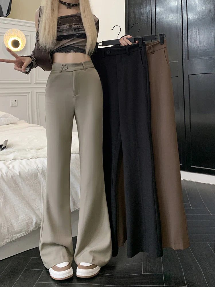Ella Walker High Waist Flare Trousers