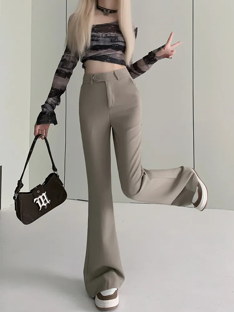 Ella Walker High Waist Flare Trousers