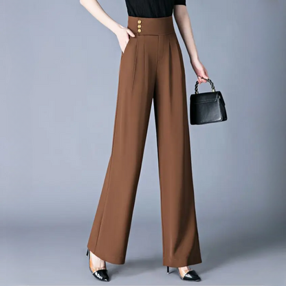 Rose High Waist Wide Leg Pants